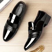 Мужские формальные туфли из микрофибры и синтетической кожи для свадеб и бизнеса