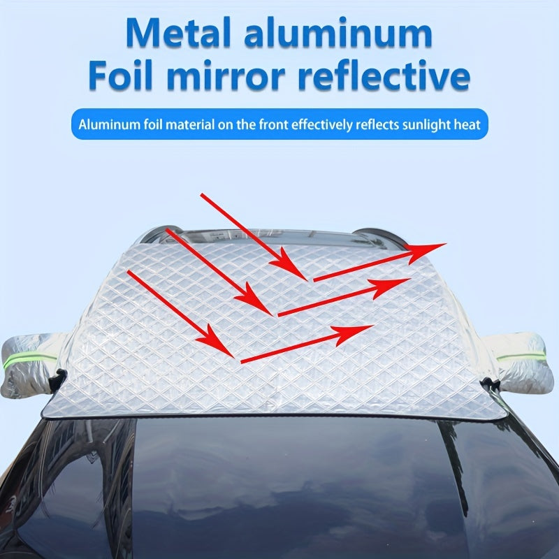 Universal Waterproof Windshield Snow Cover Sun Shade UV Resistant