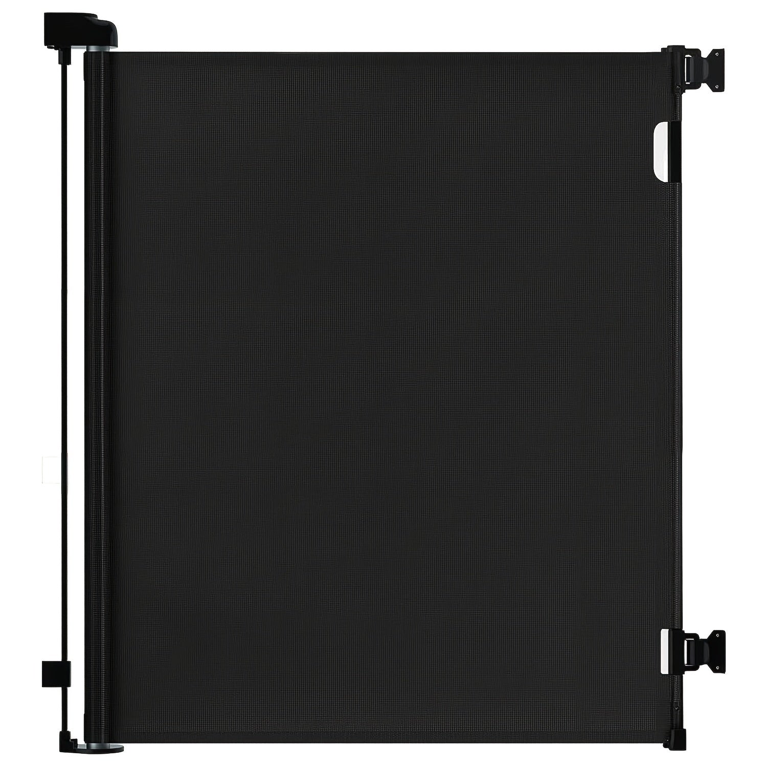 Baby Safety Gate Retractable Mesh Adjustable Height 83.82cm to 104.14cm for Doorways Stairs Hallways Indoor Outdoor