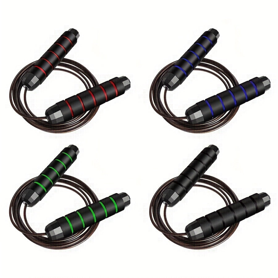 Jump Rope with Memory Foam Handles for Cardio and Weight Loss Training