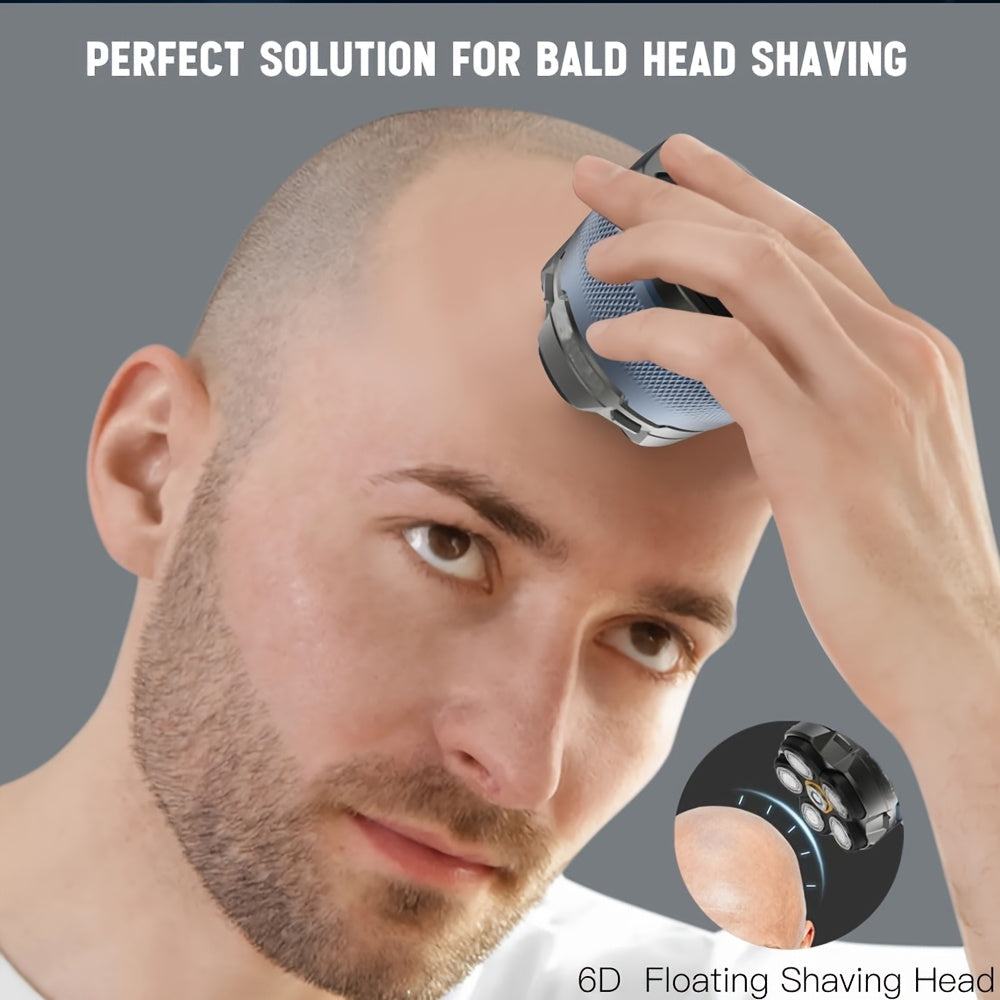 Electric Barber Knife Beard Trimmer Cordless Hair Clipper Adjustable Blade Wet Dry USB Rechargeable 1400mAh Battery Ergonomic Precision