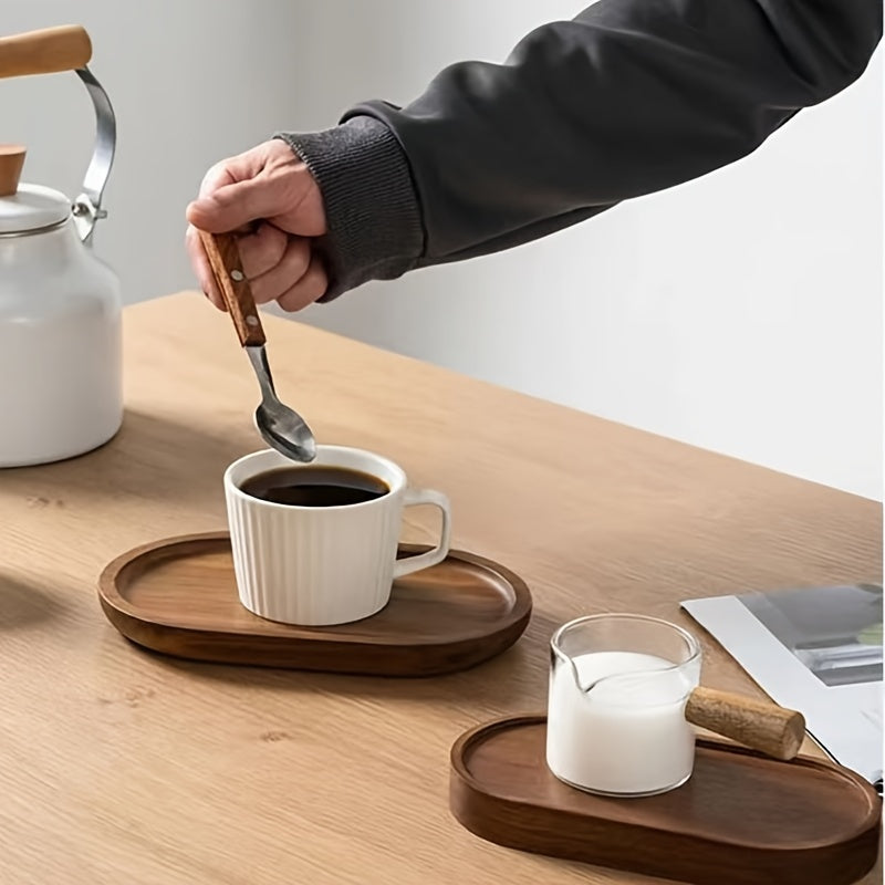 Овальная сервировочная поднос для кухни и столовой, прочная тарелка для десертов, все сезоны