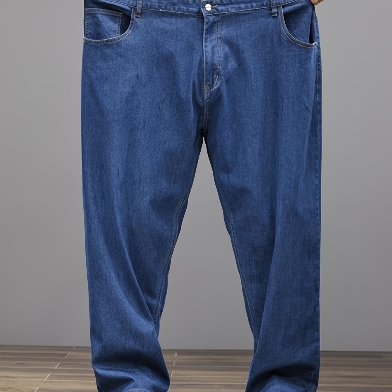 Men's Cotton Loose Fit Casual Cargo Pants in Plus Sizes