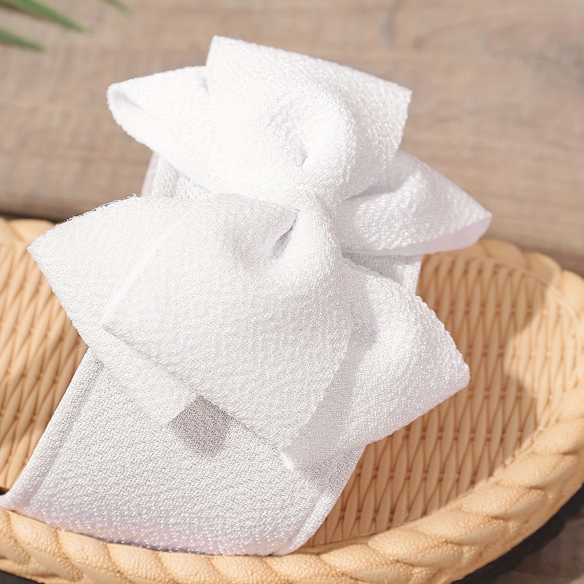 Women's White Open-Toe Sandals Cushioned Insole Non-Slip Sole