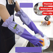 Qishda uzoq termal qoʻllar, suv oʻtmas, sirpanchiq emas, velur ichki qismi bilan