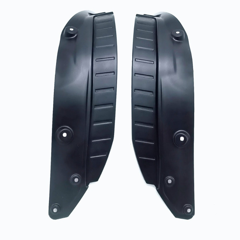 Juego de guardabarros impermeable para todo clima para puertas traseras de coche 2 piezas