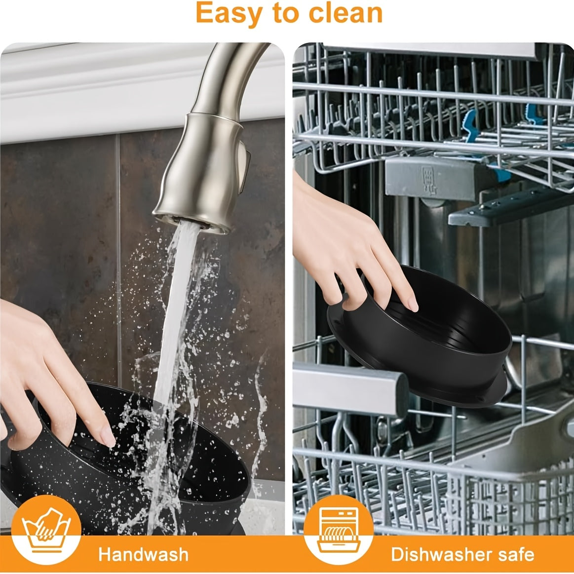 Топ-продажа: Черная пресс-форма для бургеров с антипригарным покрытием и 100 бумагами для котлет - идеально для равномерных бургеров, для жарки внутри или снаружи - прочный пластиковый пресс для говяжьих и овощных слайдеров