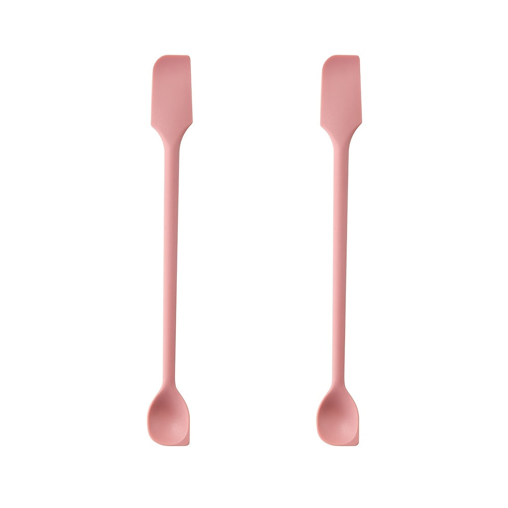 Stainless Steel Dual-Purpose Jam Scraper Spoon Kitchen Utensil