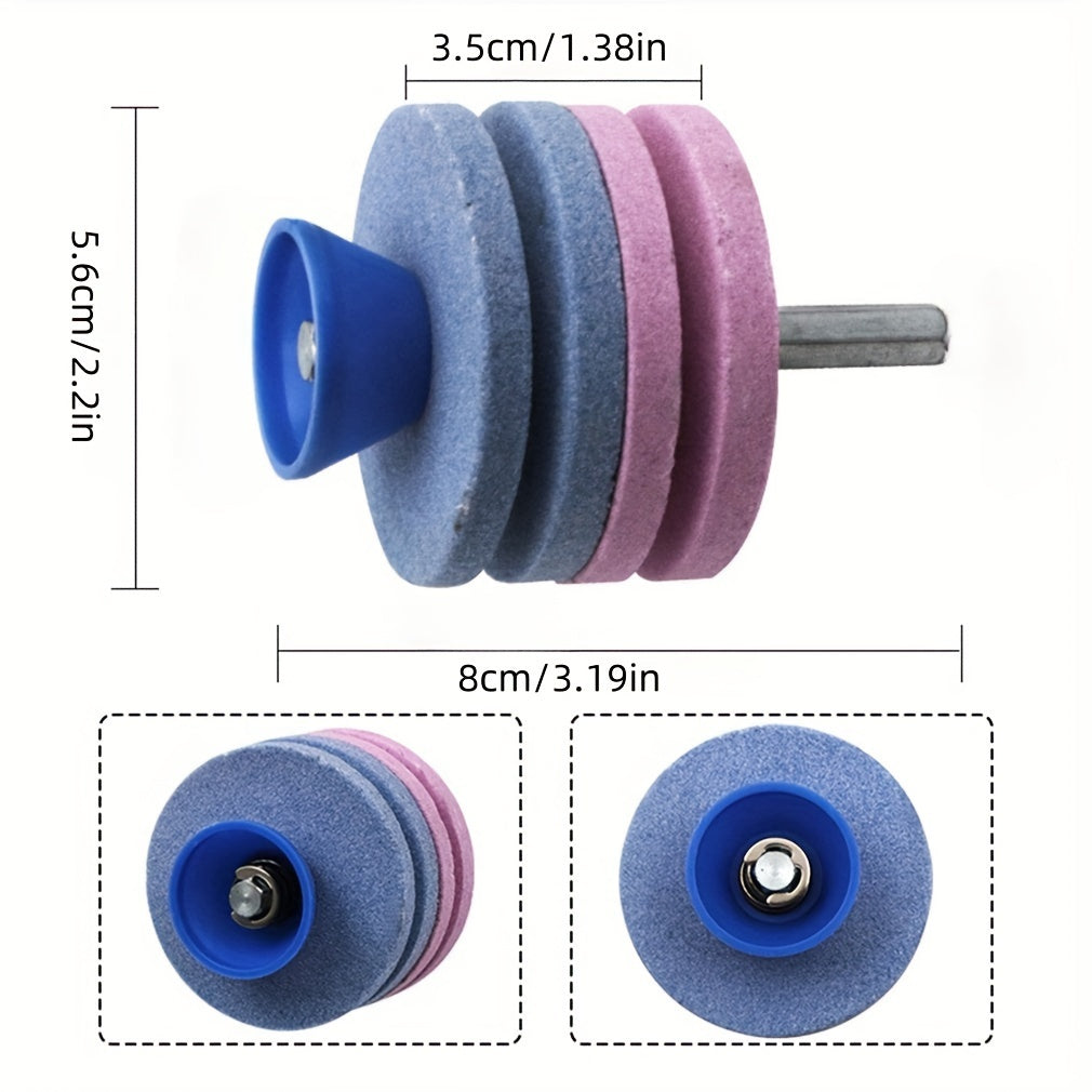 1 шт. точилка для ножей для садовых инструментов Blade Garden Tools Быстрая универсальная вращающаяся дрель-резак