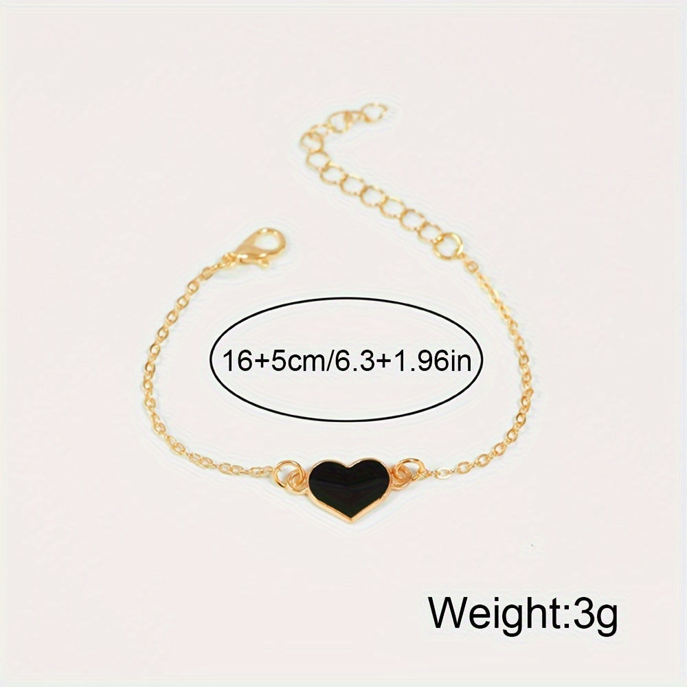 Set of 2 Women's Quartz Watches with Leather Straps Alloy Pointers and Bracelets