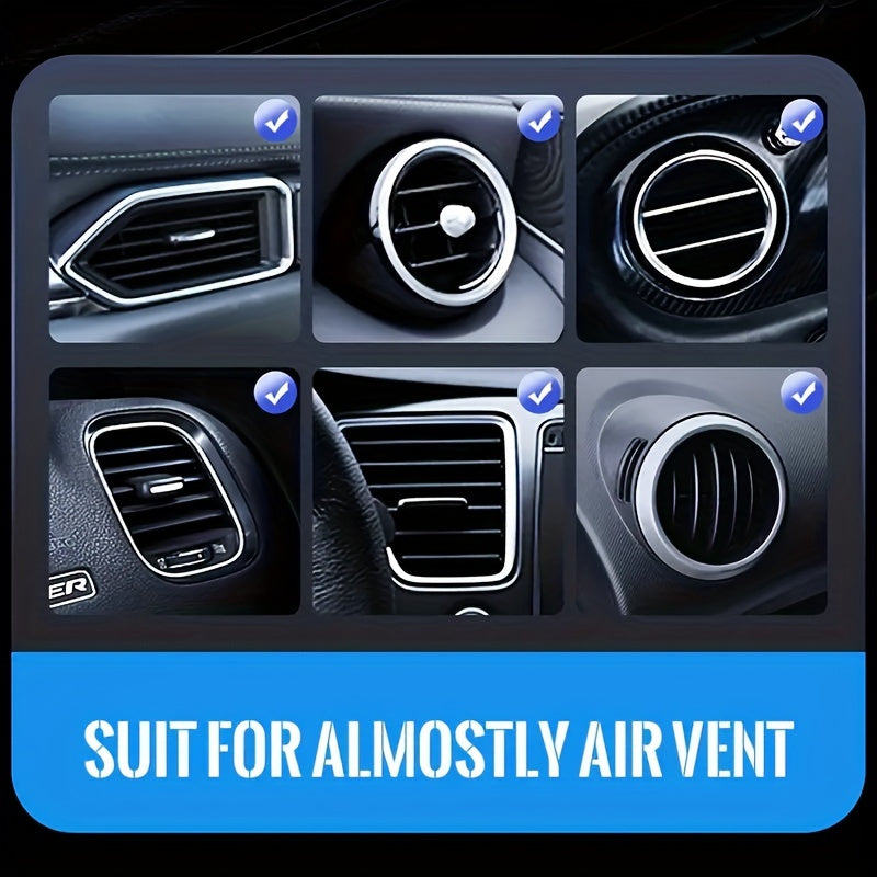 Universal Magnetic Car Phone Holder Air Vent Mount 360° Rotatable Clip
