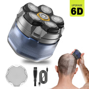 Cortapelos eléctrico para hombres, recargable por USB, afeitadora inalámbrica con pantalla LED de energía