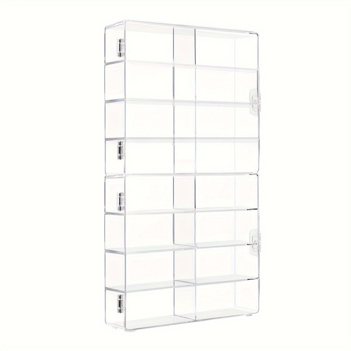 Acrylic Display Case for Cars 16 Slots Office Home Decoration