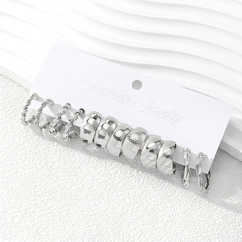 Женский набор серег-колье в бохо-стиле с геометрическими квадратами и кругами, инкрустированные жемчугом, с вырезанным цветочным узором