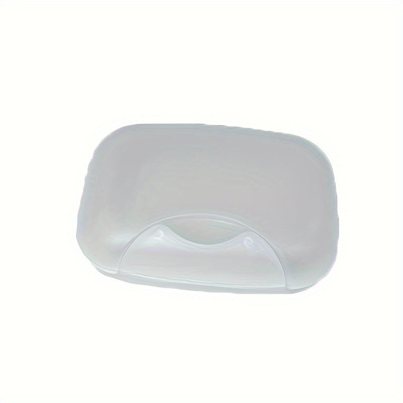 Plastic Soap Dish with Lid Travel-Friendly Bathroom Storage