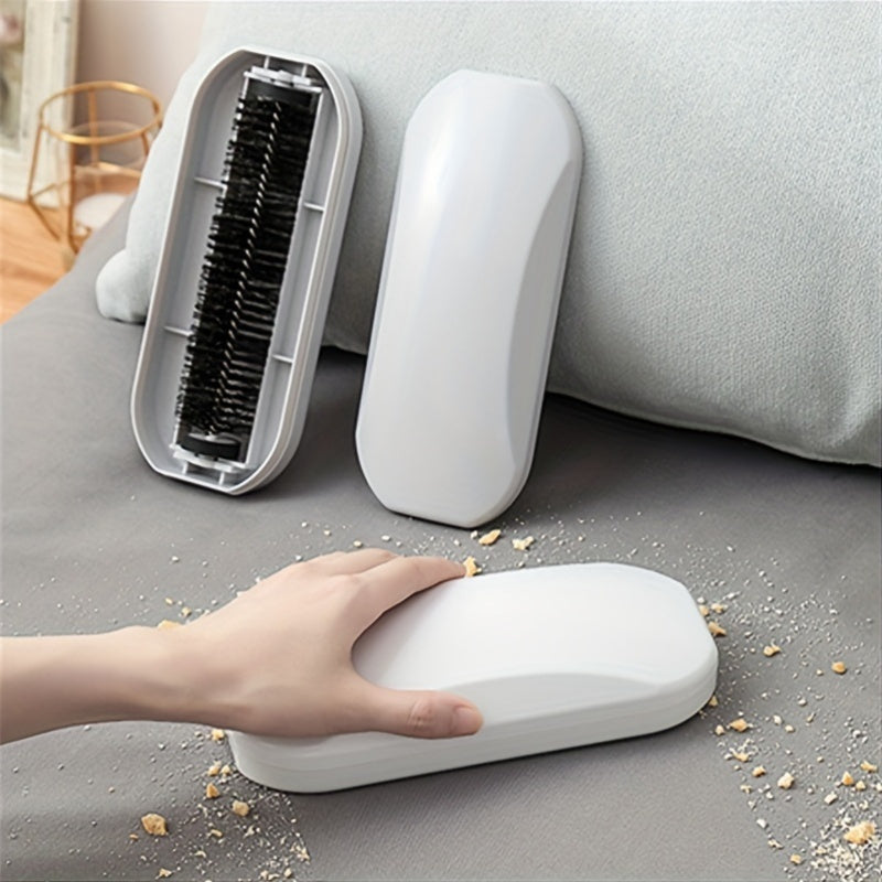 HandyPro Ko'p funksiyali qo'l vakuum tozalagich cho'tkasi - Uy va yotoqxonalarda uy hayvonlari sochlari, kiyimlar, yotoq to'saklari va chang tozalash uchun ideal, mustahkam plastikdan tayyorlangan.