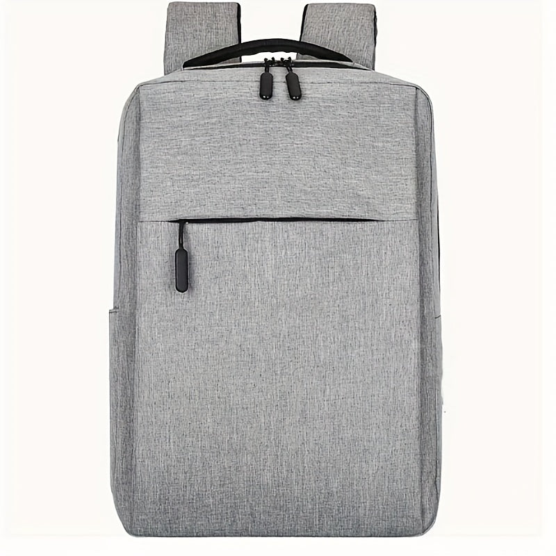 Durable Nylon Travel Backpack with Laptop Compartment Adjustable Straps Multi-Compartment for Commuting School Office Outdoor