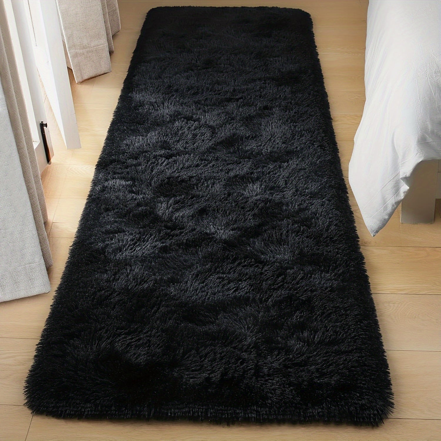 Koʻp rangli yashash xonasi va yotoqxona uchun qulay shag polyester soʻrgʻich mato