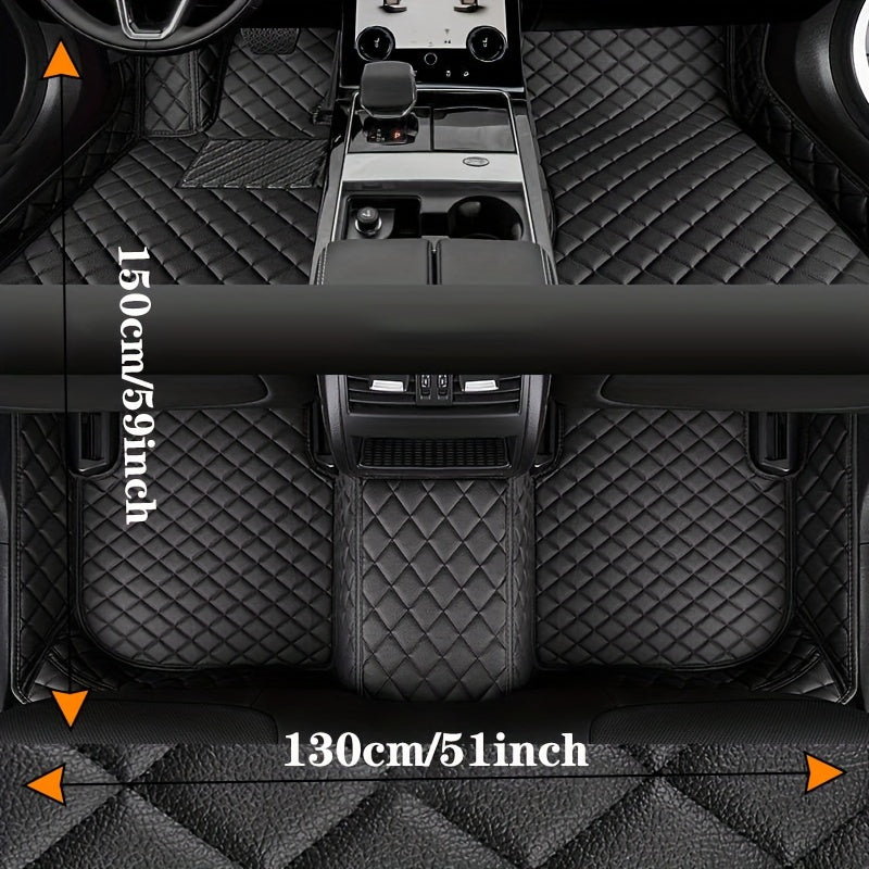 Elektr mashina uchun qattiq qoplamali, qora faux charm, qoqilmas, chap haydash uchun podushkalar