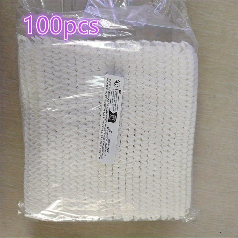 Bir martalik to'qima mato bilan qoplangan shishali shlyapa, 20-100 ta, oziq-ovqat xizmatlari va SPA uchun