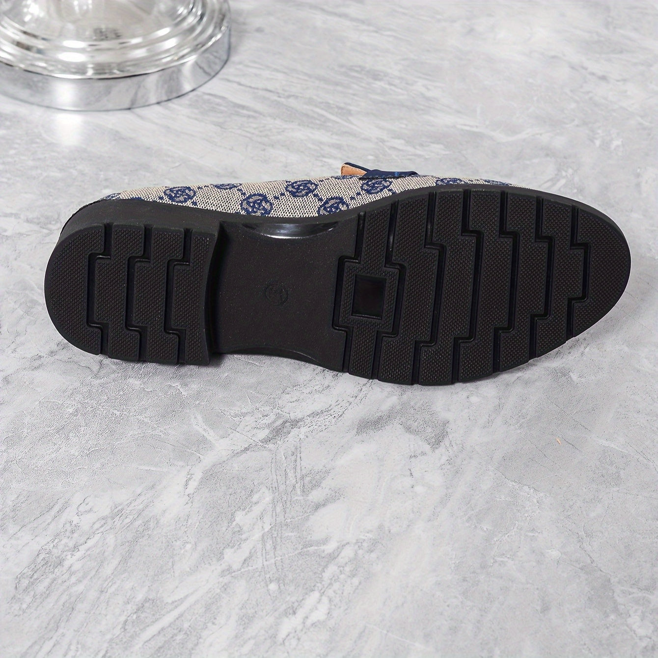 Women's Leather Loafers Four Seasons Embroidered Floral Oxford Shoes