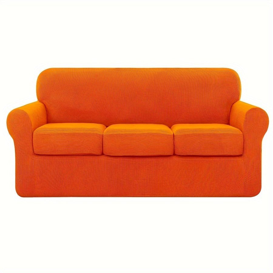 Мягкие чехлы для диванов для спальни, офиса, гостиной или домашнего декора. Доступны в наборах по 2, 3 или 4 предмета. Эластичные и защитные для диванов и мебели.