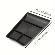 Car Interior Organizer Black Multi-Compartment Storage Box for E2 2023