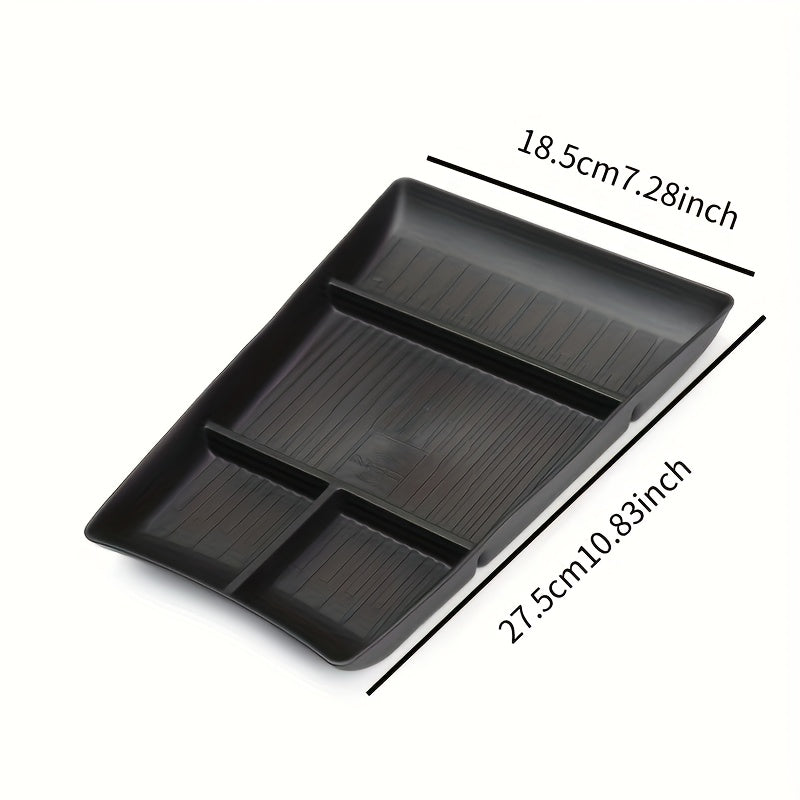 Car Interior Organizer Black Multi-Compartment Storage Box for E2 2023