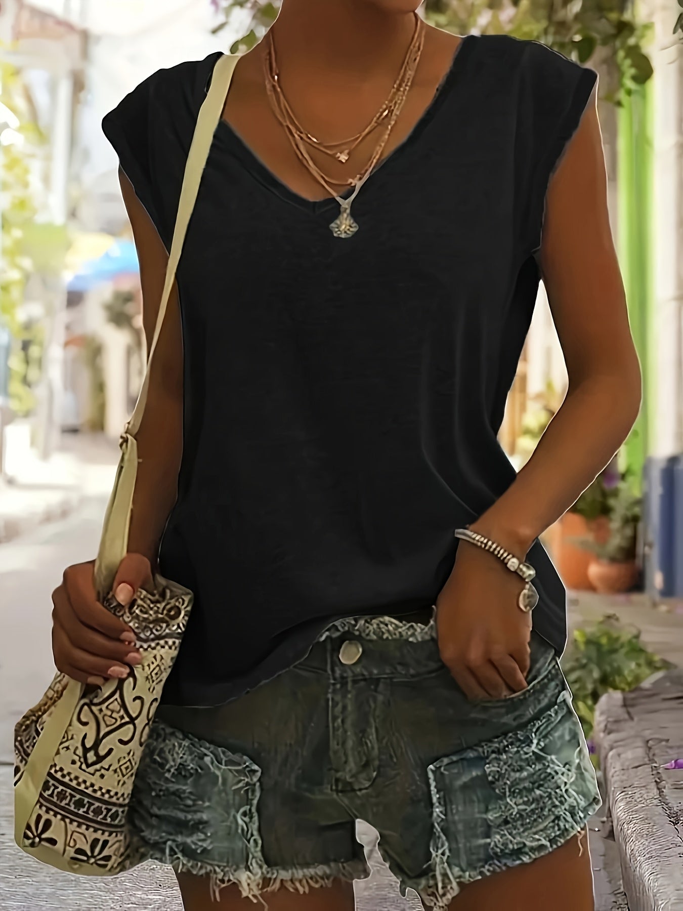 3 шт. женских футболок с V-образным вырезом, короткий рукав, однотонные, дышащий полиэстер, лето, повседневные