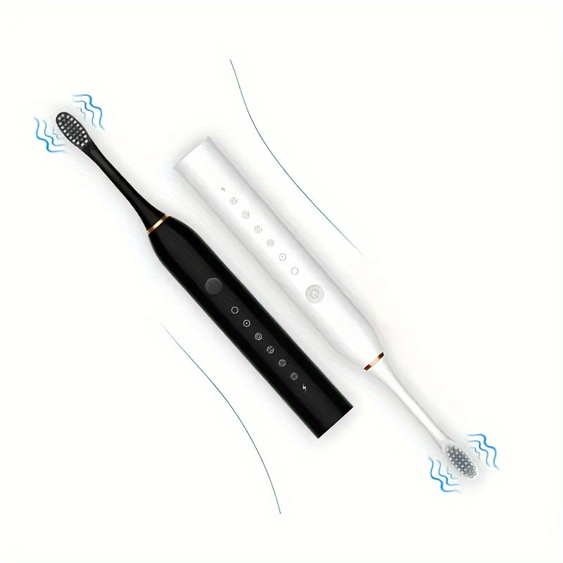 Qayta to'ldiriladigan Sonic Elektr Toothbrush Yumshoq Qovurg'a To'liq Avtomatik Tish Tozalovchi