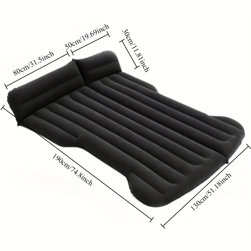 Inflatable SUV Car Bed Mat Portable Leak-Proof Thick Mattress for Camping