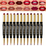 Женский карандаш для губ и помада-карандаш водостойкая матовая красная долговечная