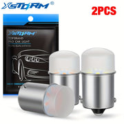 2 Pack LED Car Signal Bulbs 1156 1157 BA15S BAY15D 12V White Yellow Red