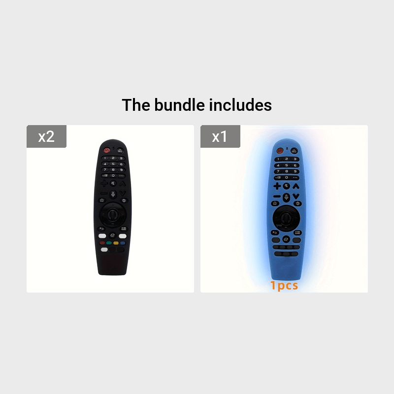 Silicone Remote Control Case for LG Remotes in Multiple Colors Dustproof Durable Grip