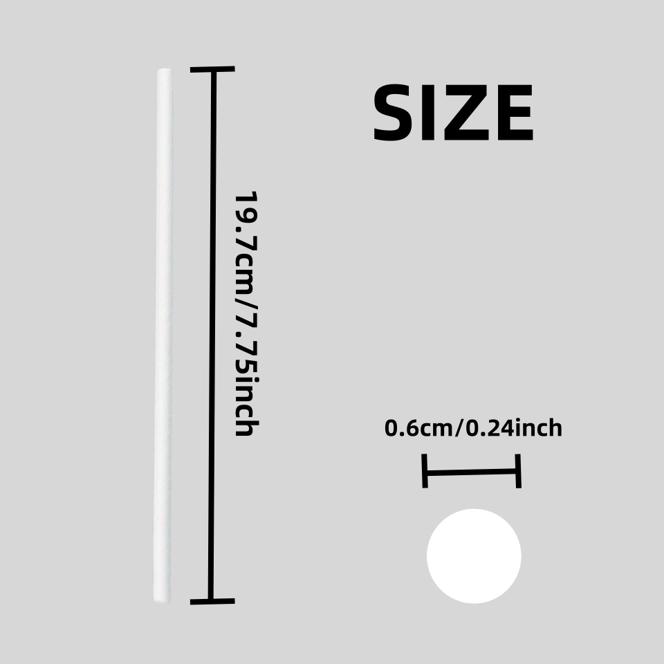 Paquete de 25 o 100 pajillas de papel dorado y blanco con rayas creativas para fiestas y decoraciones