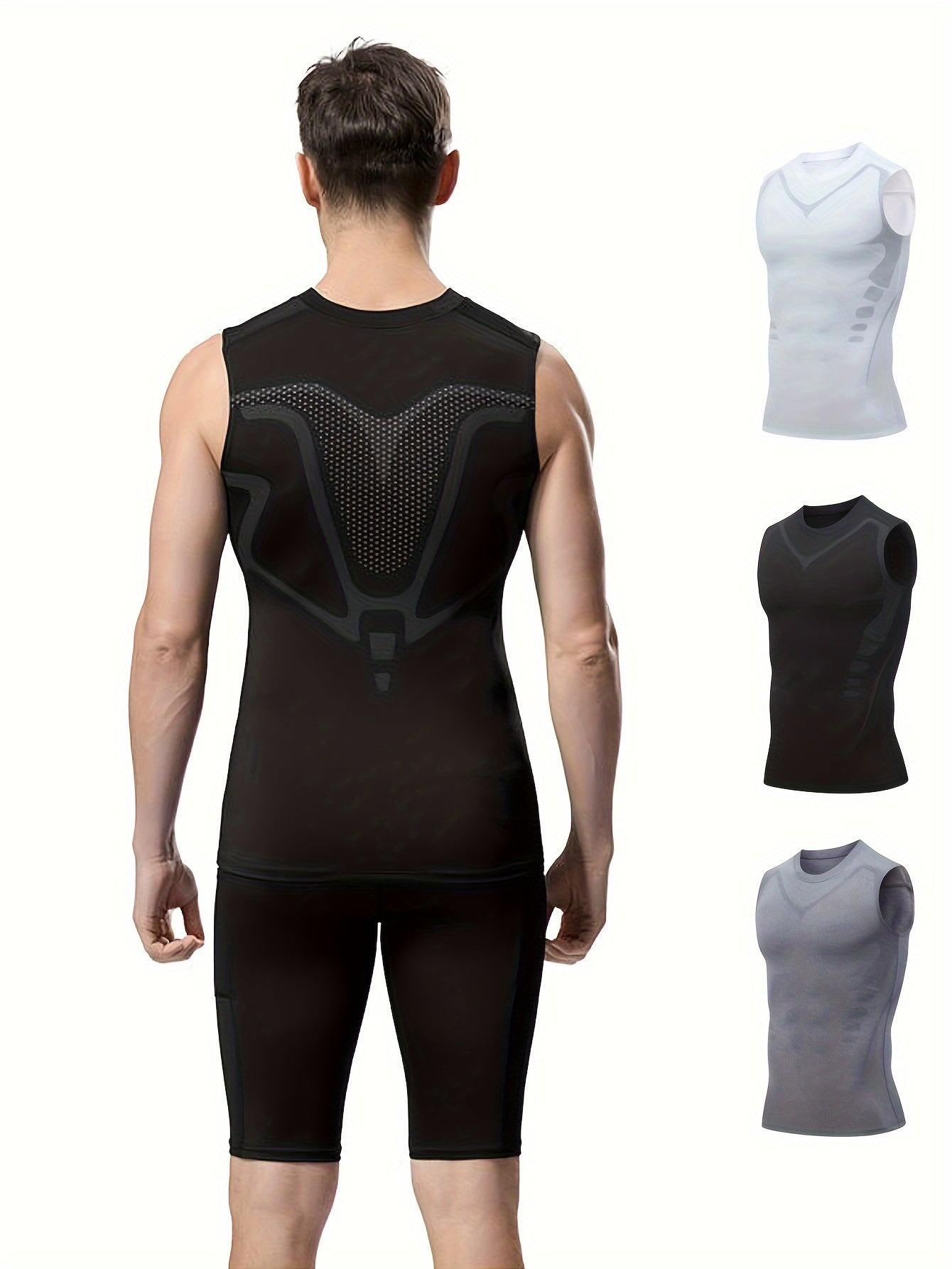 Men's Quick-Dry Tank Top for Sports Fitness and Outdoor Activities