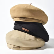 Women's Adjustable Lightweight Polyester Beret for Casual and Party Wear