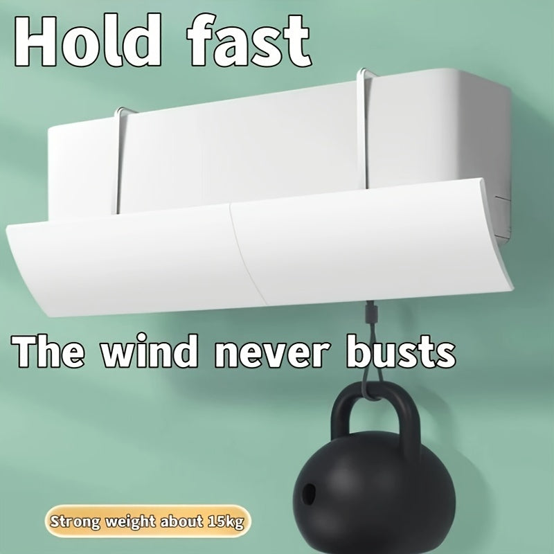 1 dona Havo Konditsioneri Old Shisha Havo Oqimi Bafli, Qoplashni Cheklash va To'g'ridan-to'g'ri Puflashdan Himoya qilish uchun, Devorga O'rnatiladigan Umumiy Havo Yo'naltiruvchi Qattiq Plita, Umumiy Havo Konditsioneri Aksessuarlar.