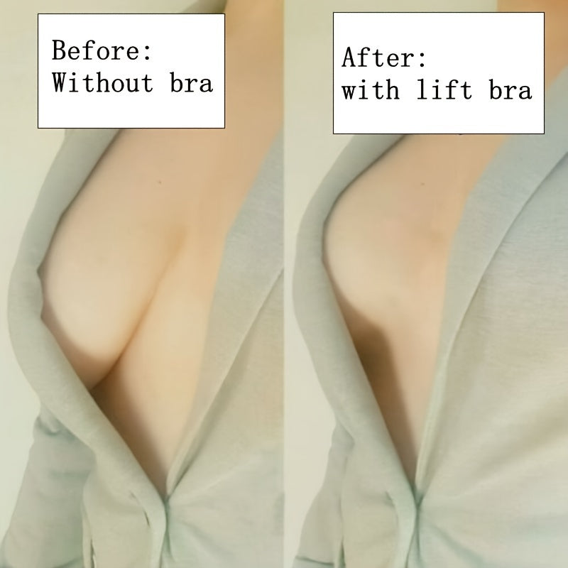 Women's Non-Slip Lift-Up Breast Stickers for Backless Wedding Dresses Washable Invisible