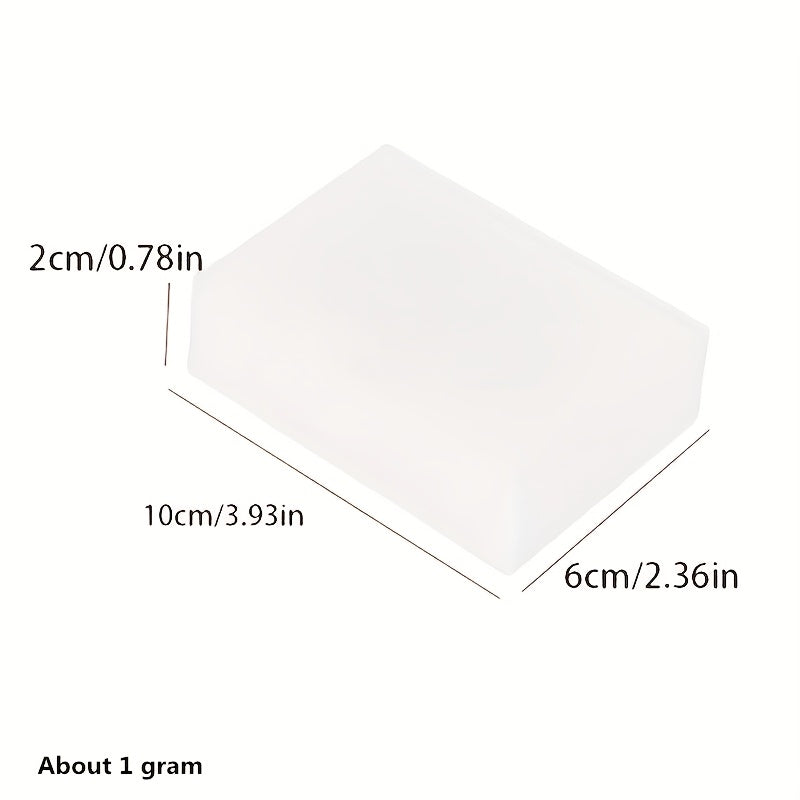 Oq Melamin tozalash gubkalar to'plami devorlar, pechlar, derazalar va hammomlar uchun