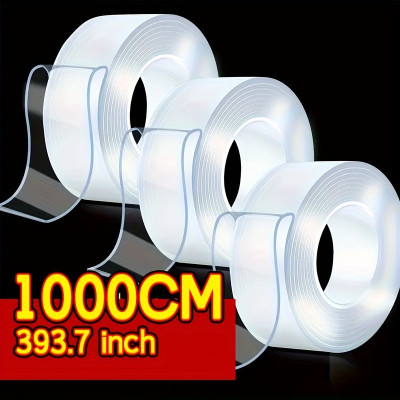 Heavy Duty Waterproof Double-Sided Tape 39 Inch for Home Office Car Outdoor