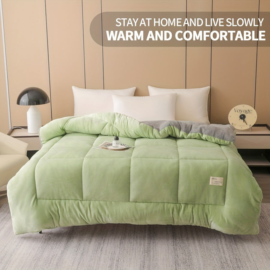 Double-Sided Velvet Bedding Thick Milk Velvet Warm for Winter Single or Double Bed