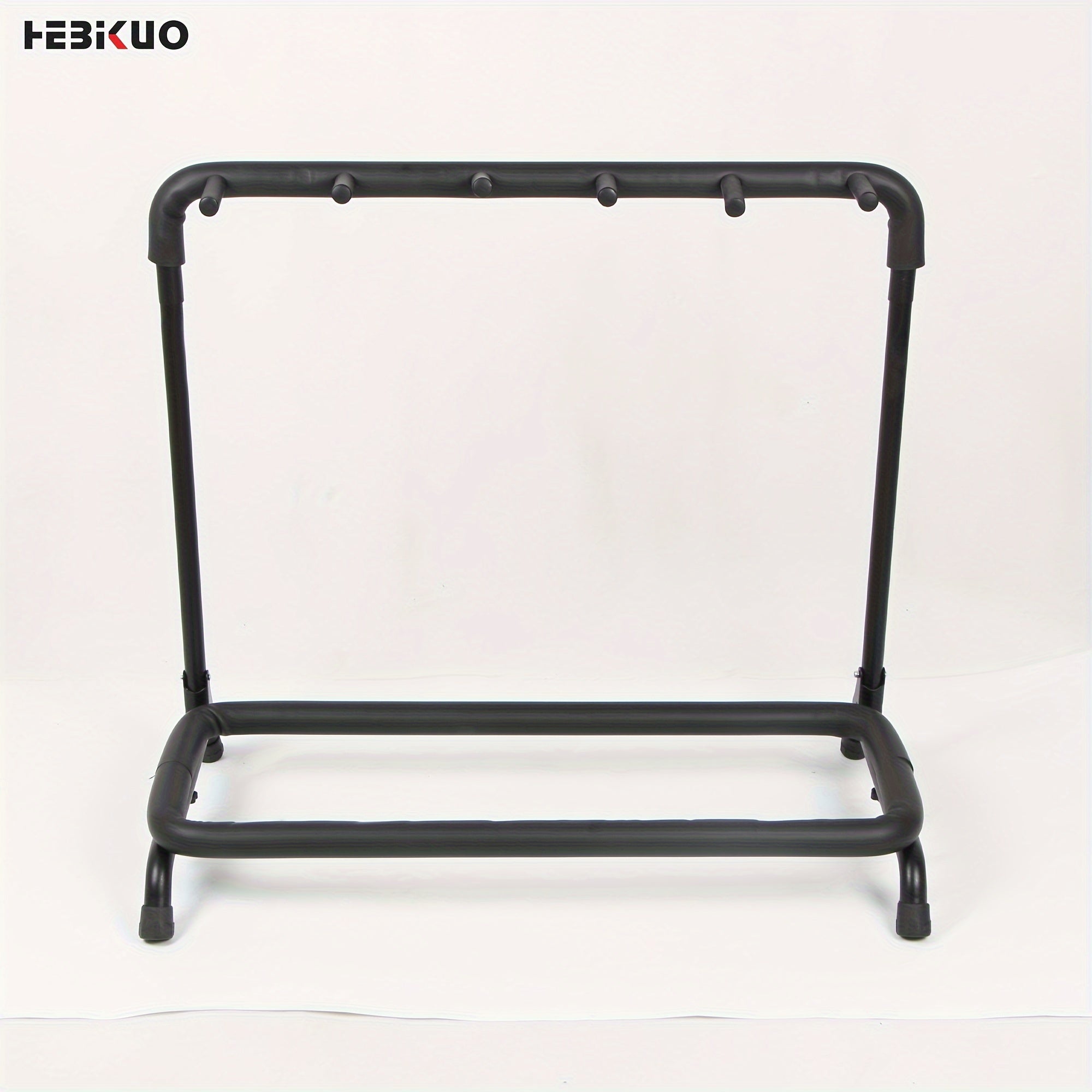 Guitar Display Stand 5-Slot Rack for Acoustic Guitars Iron Rust-Resistant Non-Slip