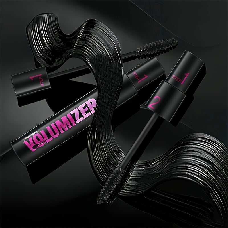 Women's Waterproof Double-Headed Mascara Long-Lasting with 3D Dense Lashes