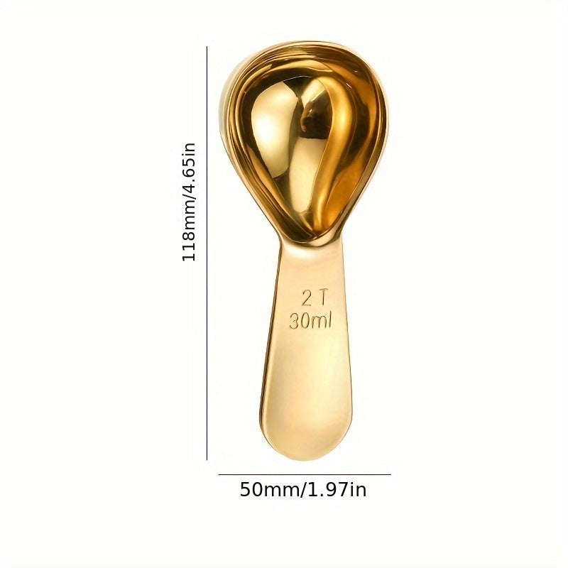 Stainless Steel Coffee Powder Spoon for Measuring Coffee Beans and Baking