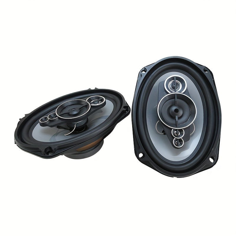 Altavoces coaxiales de alta fidelidad de 5 vías para coche 15,24x22,86cm 1200W sonido de rango completo