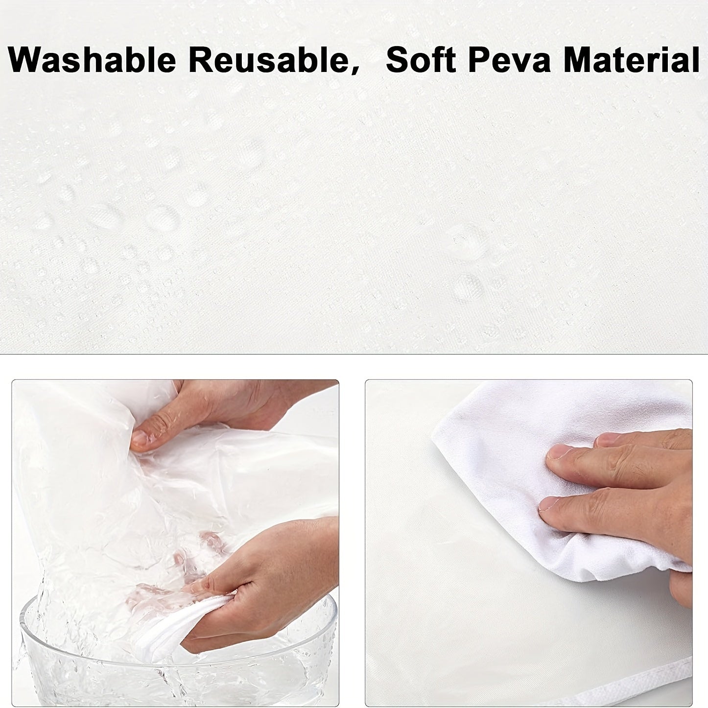 Set of 10 Transparent Garment Storage Bags for Suits Shirts Dresses Coats