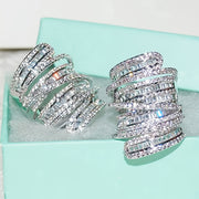 Zarif Zirkoniya Tug'ilgan Kun To'plami Halqasi - Ayollar Partiyalari, Banketlar va To'ylar uchun Mukammal