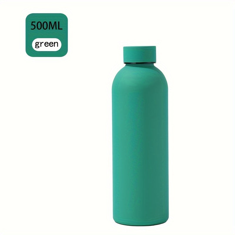 Insulated Water Bottle 500ml Stainless Steel Hot Cold Drink Bottle for Outdoor Sports