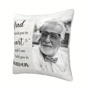 Personalized Dad Tribute Pillowcase Memorial Gift for Sympathy Home Decor